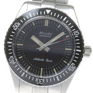 Nivada Grenchen Antarctic Diver 32044A08 Black Dial Automatic Men's Watch_863847